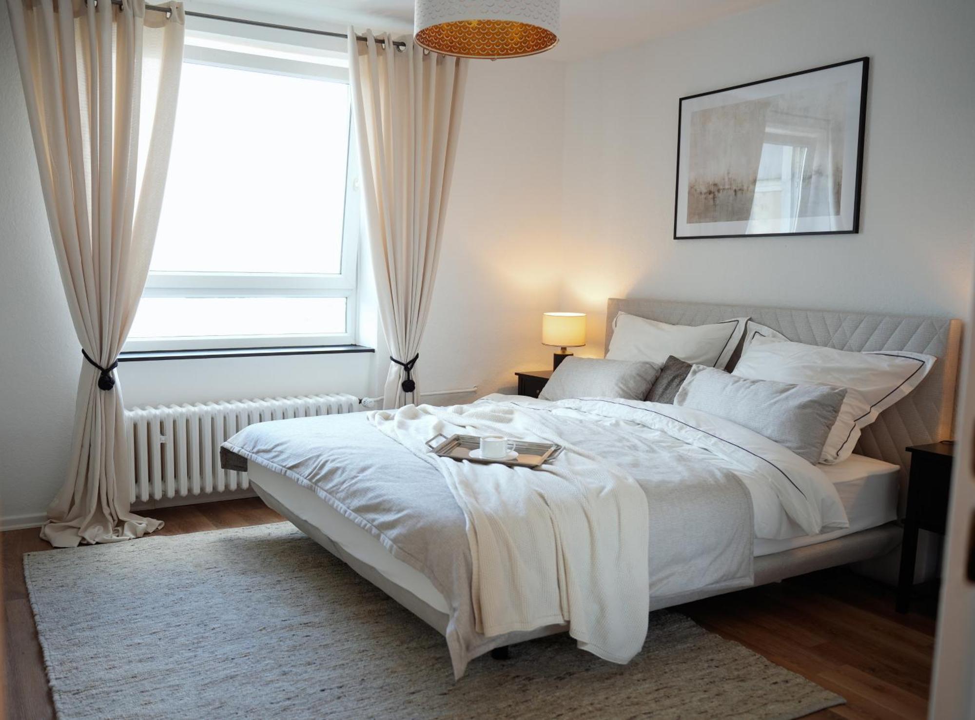 Elegantes & Modernes Messe Apartment, Hannover, Laatzen エクステリア 写真